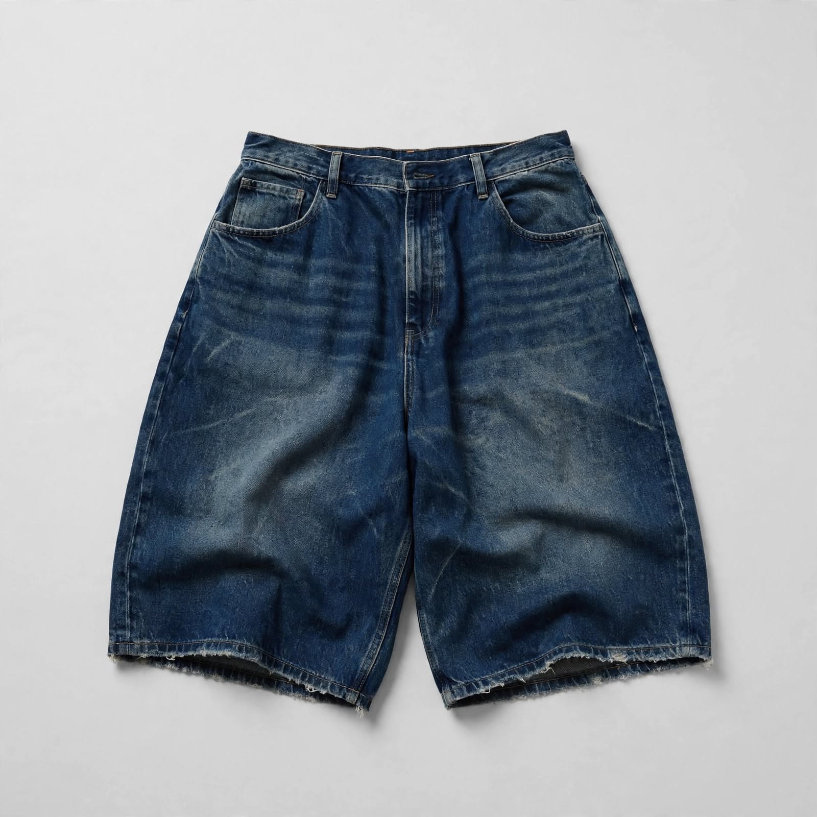 Custom Baggy Denim Shorts